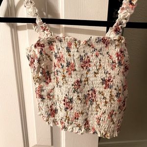 Floral crop top